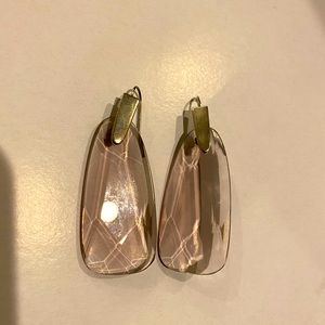 Kendra Scott purple mauve earring
